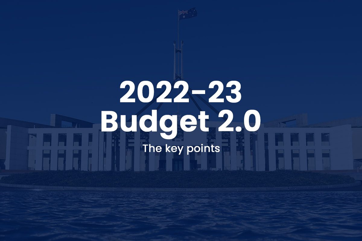 2022-23 Budget 2.0 Australia